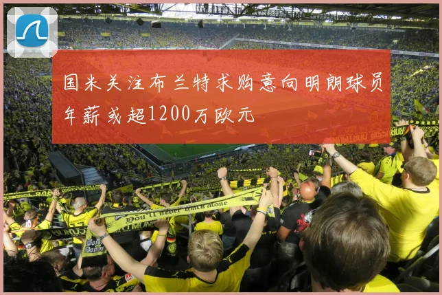 国米关注布兰特求购意向明朗球员年薪或超1200万欧元